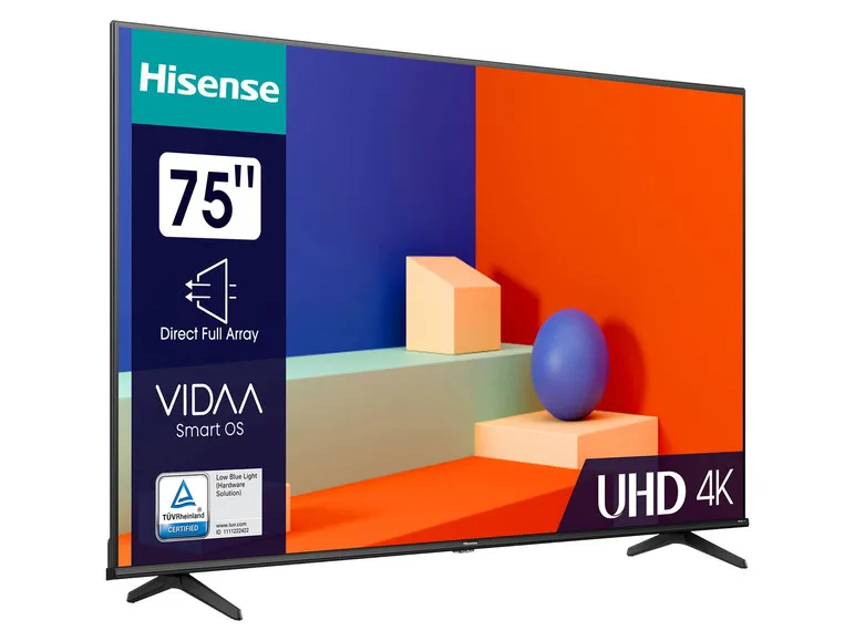 Fernseher »A6K« 4K UHD, Smart TV, HDR, Dolby Vision, Triple Tuner DVB-C/S/S2/T/T2, WiFi, Bluetooth, Alexa Built-In, Hotel Mode