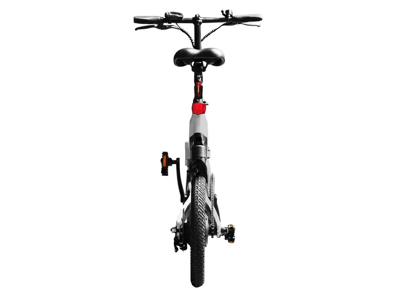 E-Bike Faltrad, Folding Race Bike F12, Klapprad, 16 Zoll, Titansilber