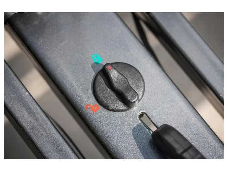 Fahrradträger für die Anhängerkupplung »POKER-F Basic«, mit Schnellverschluss-System