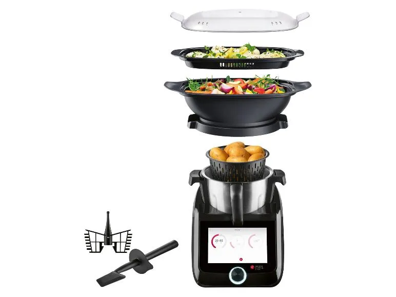 Monsieur Cuisine Smart SKMS 1200 B3 Schwarz