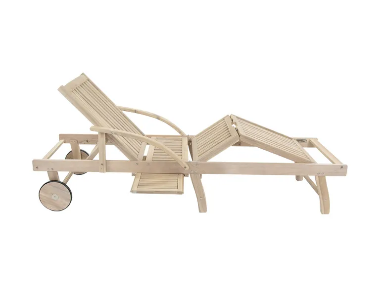 Liege »St. Tropez«, mit ausziehbaren Seitentisch