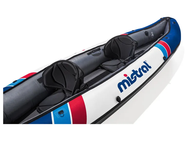 Nylon Kajak, 3-Luftkammersystem, mit 2 Doppelpaddeln