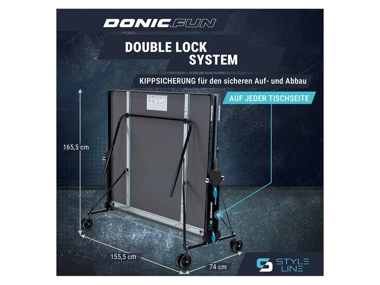 Tischtennis-Set Style 600 Outdoor, inkl. Zubehör