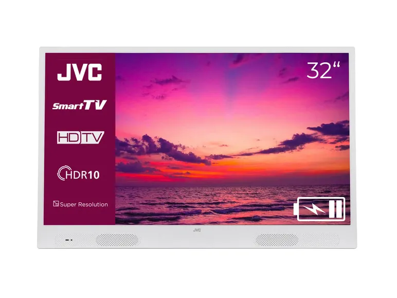 Tragbarer Fernseher »LT-32VHP256W« Camping Smart TV HD 32 Zoll mit Akku Strombetrieb