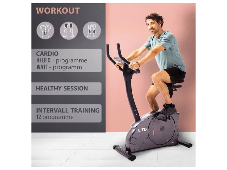 Ergometer »ET« 6 inkl. Pulsmessgurt