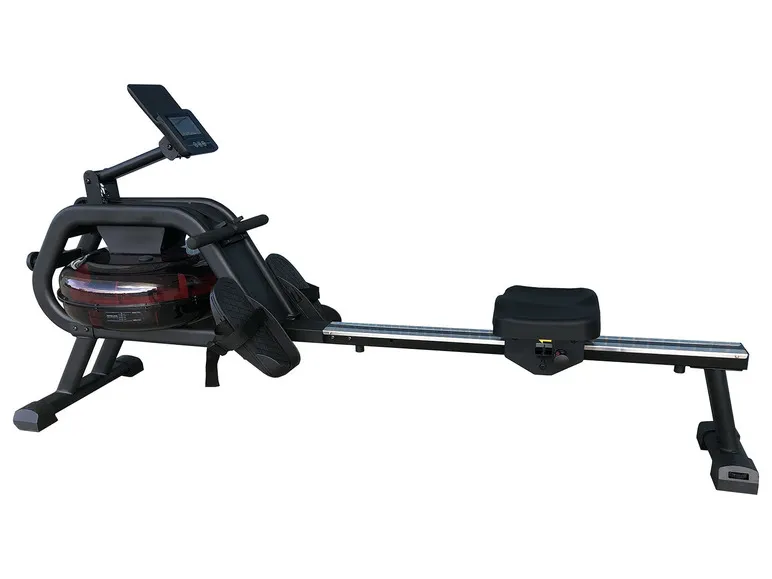 Wasser-Rudergerät Gold Coast Rower Ruderzugmaschine Wasser-Bremssystem inkl. Brustgurt
