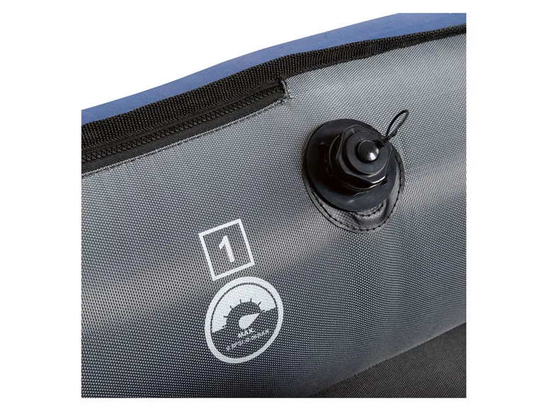 Nylon Kajak, 3-Luftkammersystem, mit 2 Doppelpaddeln