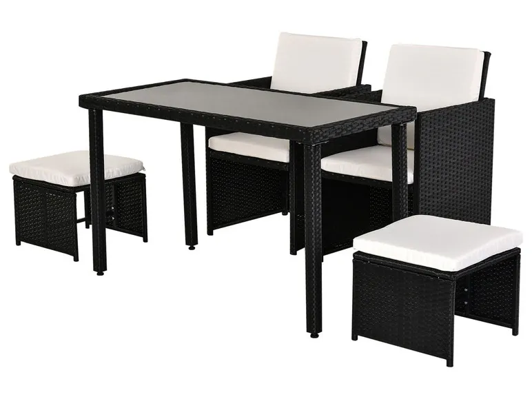 Outsunny Gartenlounge Set, UV-beständig
