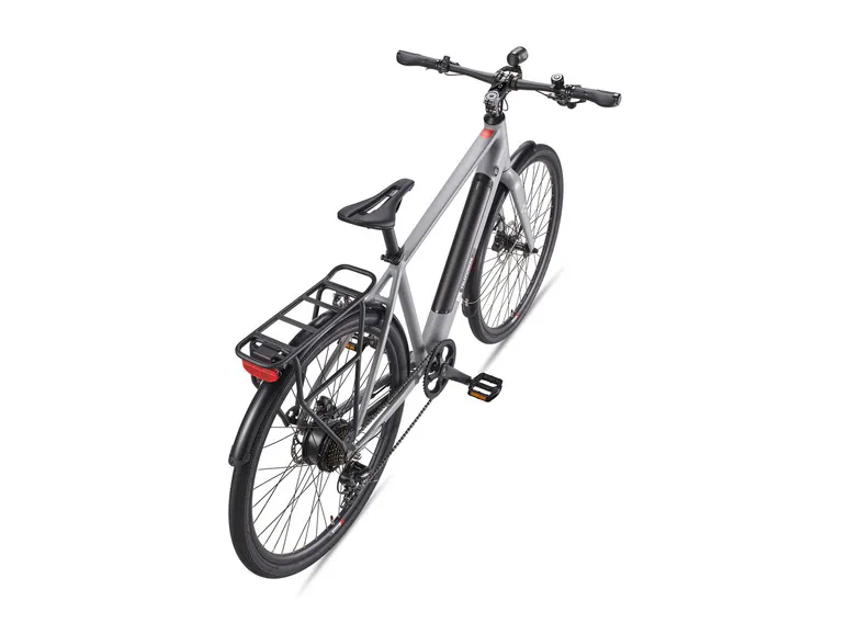 E-Bike Urban UH200 28 Zoll aluminiumgrau