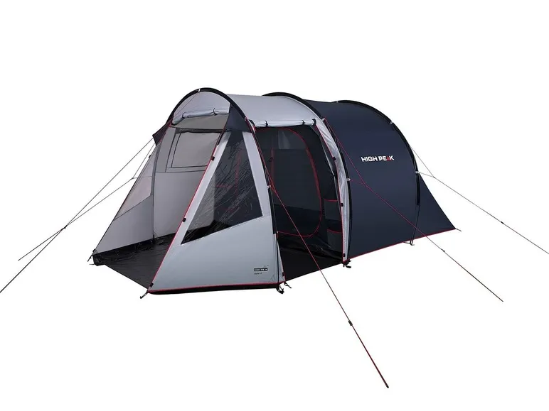 HIGH PEAK Tunnelzelt »Napier 4«, Familie, für 4 Personen, 3000 mm Wassersäule, Stehhöhe