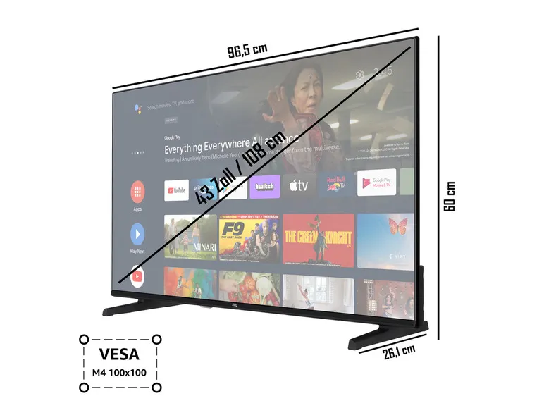 Fernseher »LT-VA3355« Android Smart TV 4K UHD