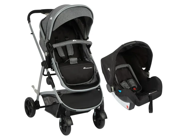 2-in-1 Kinderwagen »Hello Trio«, mit Babyschale
