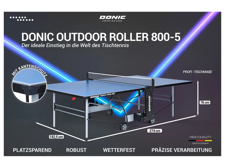 Tischtennisplatte Roller Outdoor 800-5