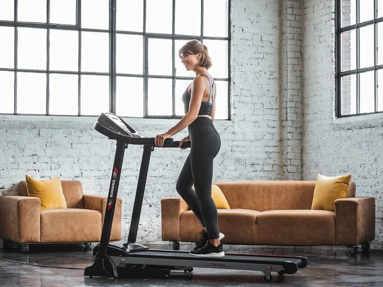 Laufband »TM 550 S«, mit Herzfrequenzmessung, 15 Trainingsprogramme