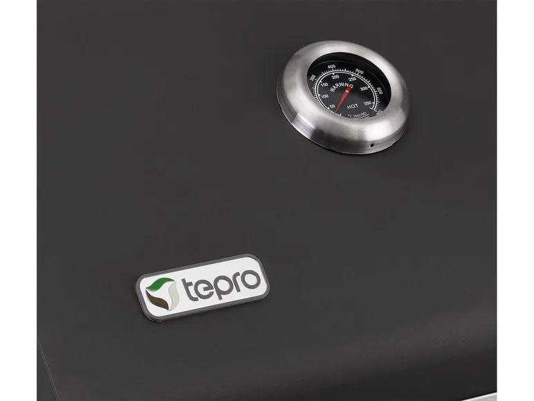 tepro Kohle-Gas-Grill »Toronto Kombi«, 8,7 kW Leistung, 3 Edelstahlbrenner, 2 Ablagen