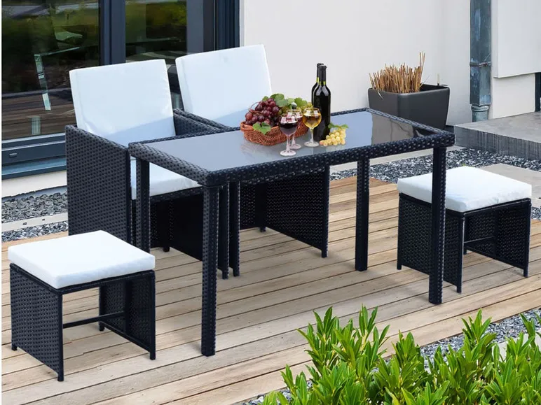 Outsunny Gartenlounge Set, UV-beständig