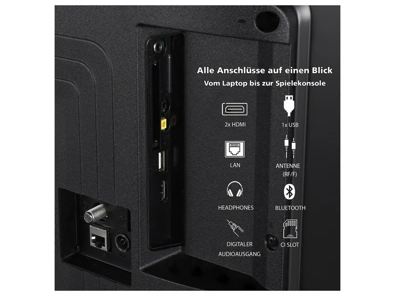 Fernseher »LV3E63DAZ« VIDAA Smart TV Full HD