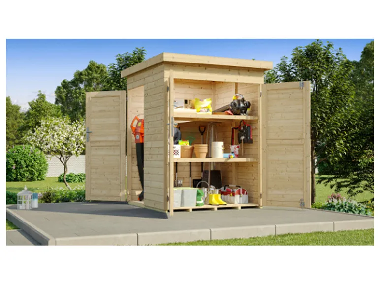 Gartenschrank »Q 415«, aus Fichtenholz, 152 x 152 x 205 cm