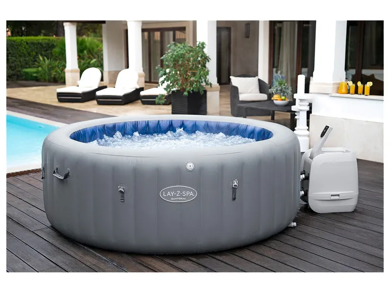 LAY-Z-SPA Whirlpool Santorini Ø 216 x 80 cm
