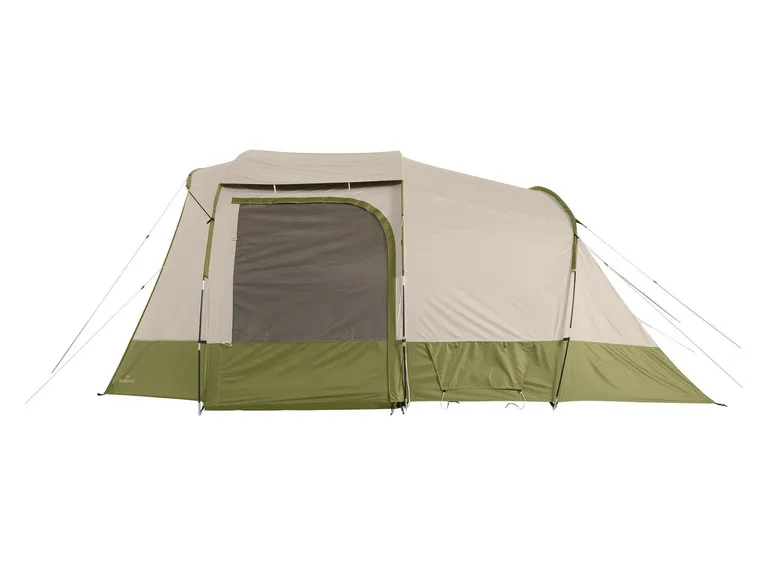 Verdunkeltes Familien-Campingzelt, mit 2 Kabinen, für 5 Personen
