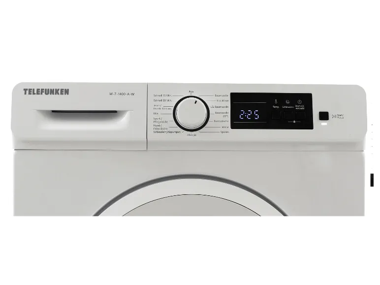 Waschmaschine 1400-A-W 7, 8, 10kg