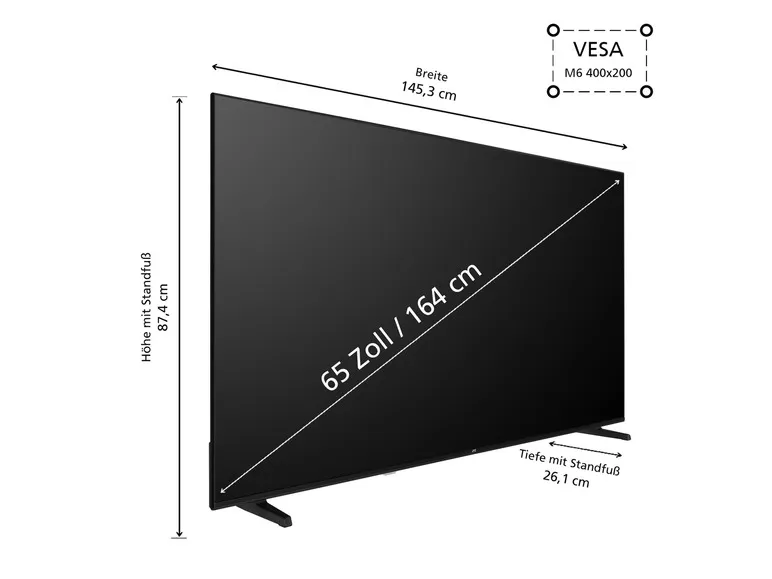 Fernseher »LT-VU3455« TiVo Smart TV 4K UHD