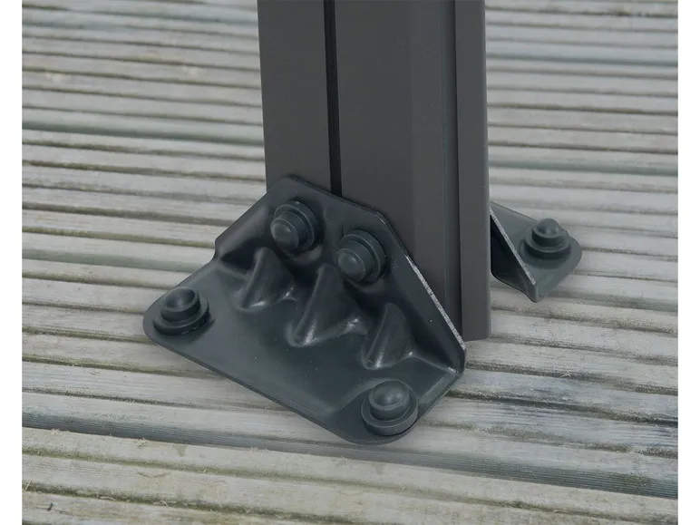 Gartenpavillon »Palermo«, pulverbeschichtetes Aluminium