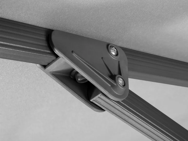 Ampelschirm »Rhodos Smart«, 300 x 300 cm, mit Kurbelsystem