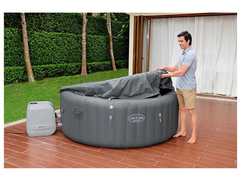 LAY-Z-SPA Whirlpool Santorini Ø 216 x 80 cm