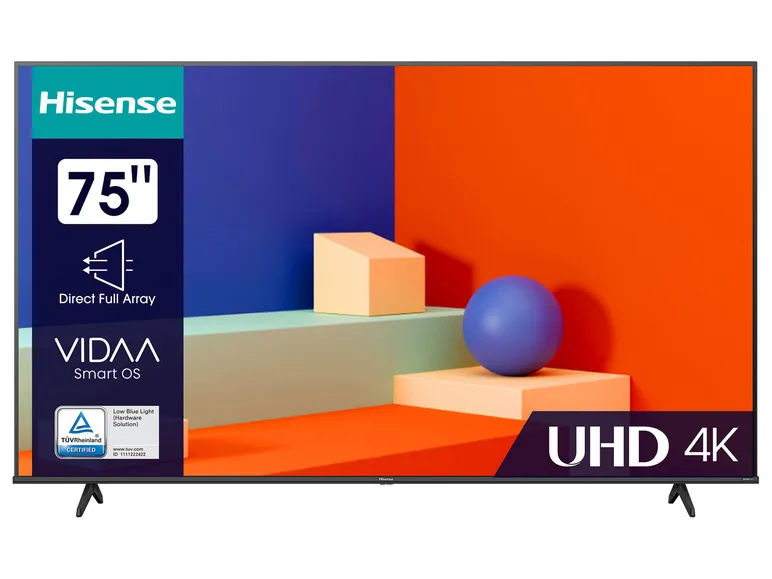 Fernseher »A6K« 4K UHD, Smart TV, HDR, Dolby Vision, Triple Tuner DVB-C/S/S2/T/T2, WiFi, Bluetooth, Alexa Built-In, Hotel Mode