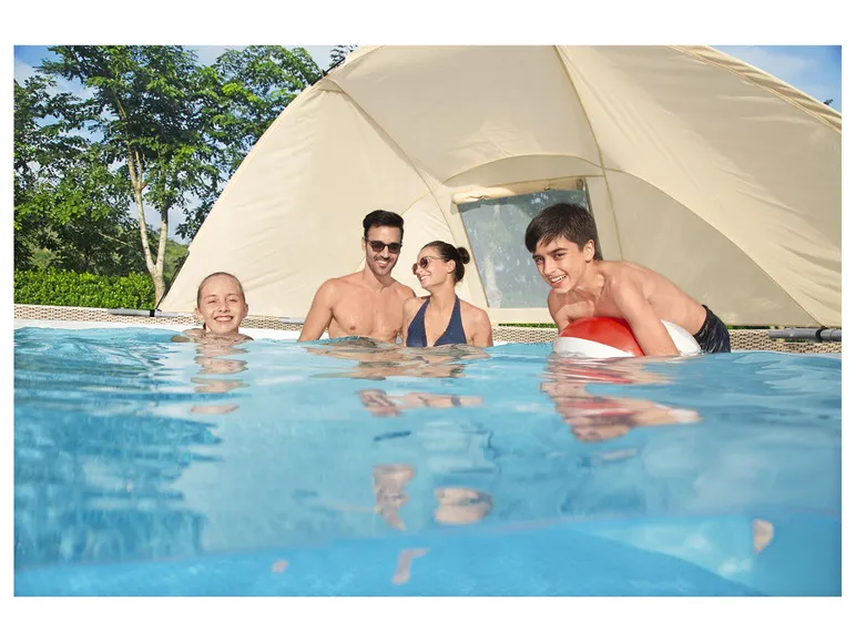 Bestway Power Steel 396x107cm Pool mit Filterpumpe