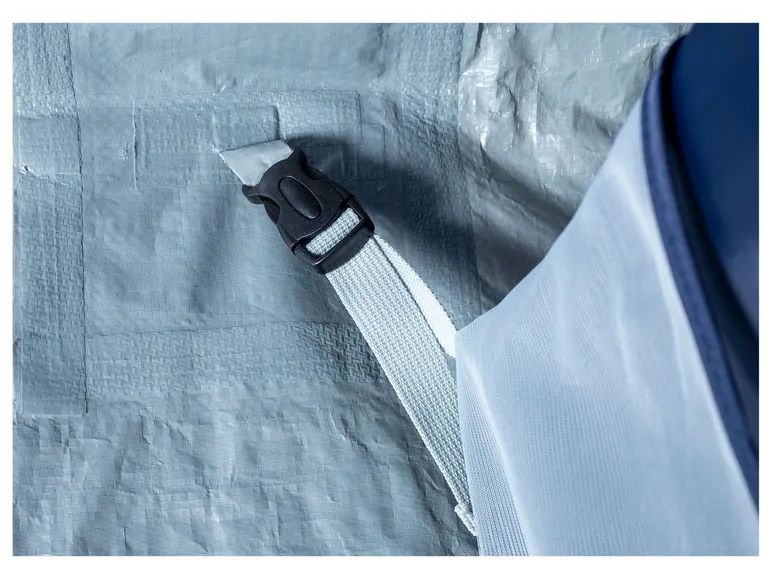 SUTI, 4 Personen Familien Tunnelzelt TC, blau