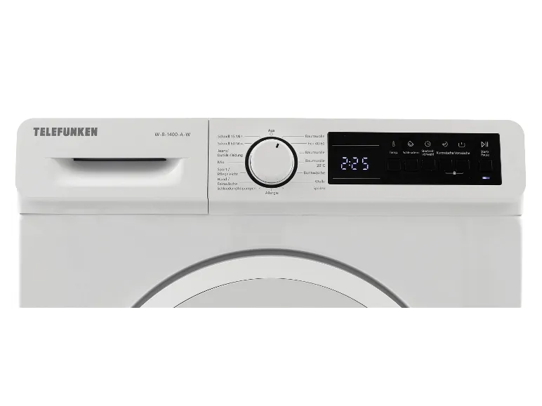 Waschmaschine 1400-A-W 7, 8, 10kg