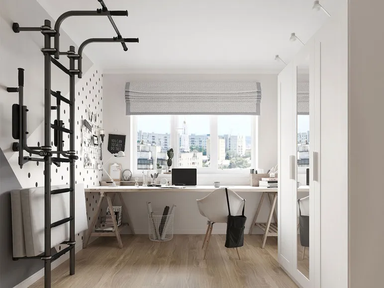 Sprossenwand Klettergerüst Athlet 1W, IF-01W