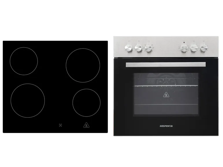 Herdset HS2000-26 schwarz, 56 Liter