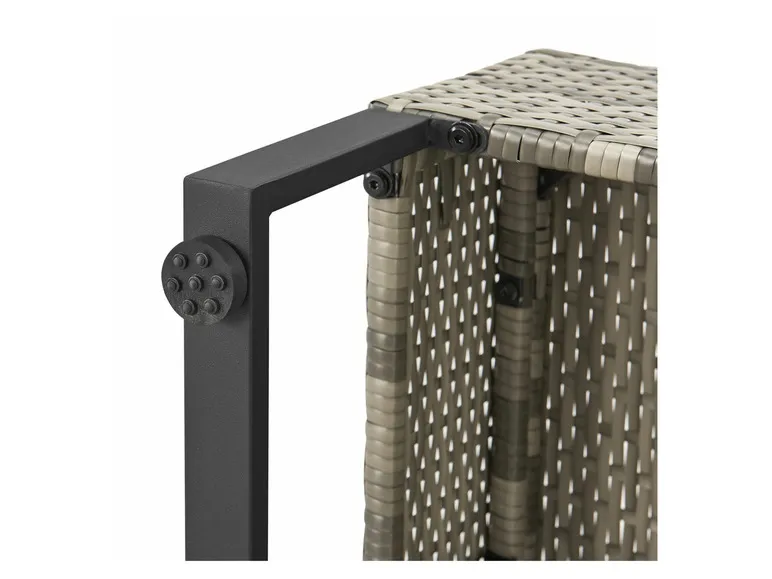 Polyrattan Lounge »Santorini«, 4-tlg.