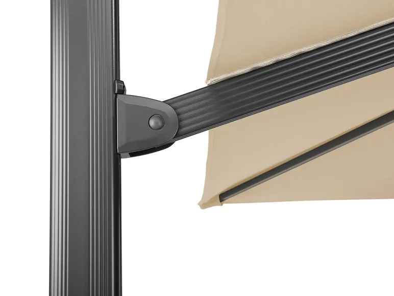 Ampelschirm »Rhodos Smart«, 300 x 300 cm, mit Kurbelsystem