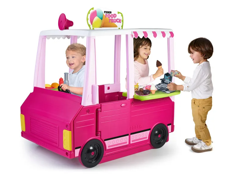 2-in-1 Spielküchenfahrzeug »Food Truck«, mit Zubehör