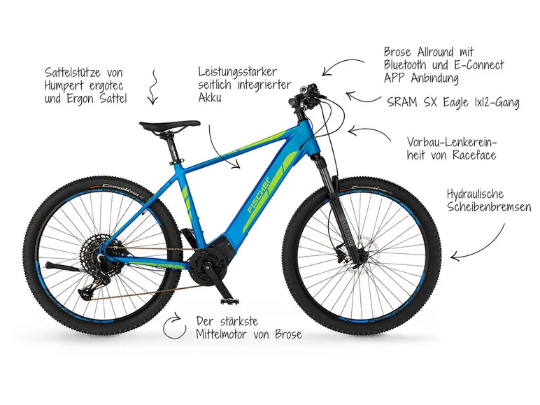 E-Bike Mountainbike MONTIS 6.0i 46/51, MTB, 29 Zoll Modell 2022