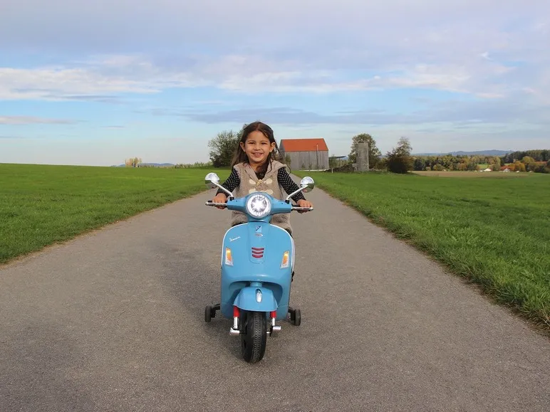 JAMARA Kinder Roller Ride-on »Vespa GTS 125«, Minimotorrad, leistungsstark, ab 3 Jahren