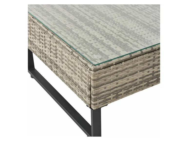 Polyrattan Lounge »Santorini«, 4-tlg.