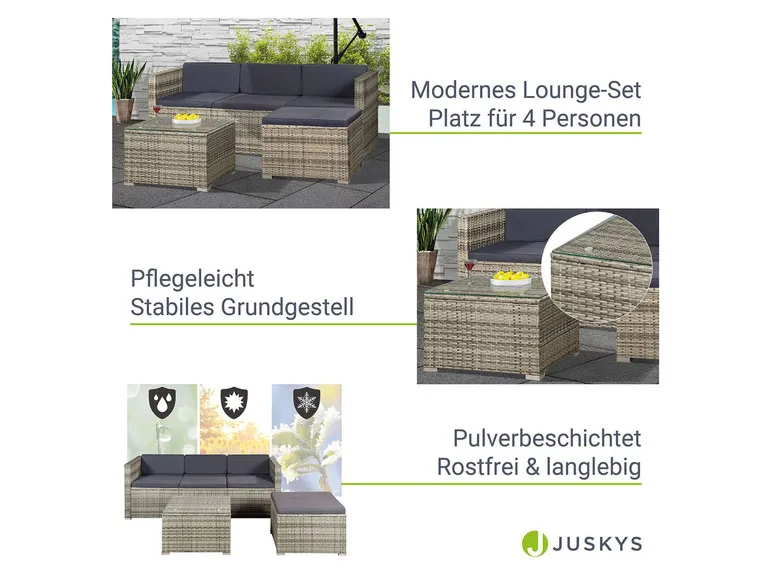 Sitzlounge »Punta Cana«, 3-/ 4-teilig