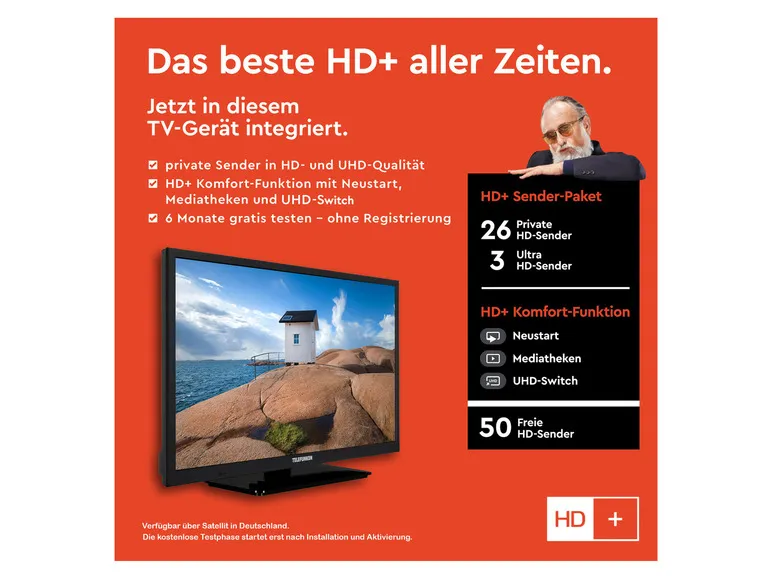 Fernseher »XH24SN550MVD« HD ready Smart TV