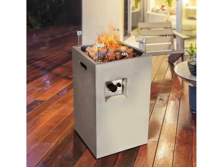 Feuerstelle »Palermo« mit Schutzglas