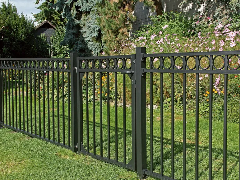 Zaun-Grundset Circle, zum Einbetonieren