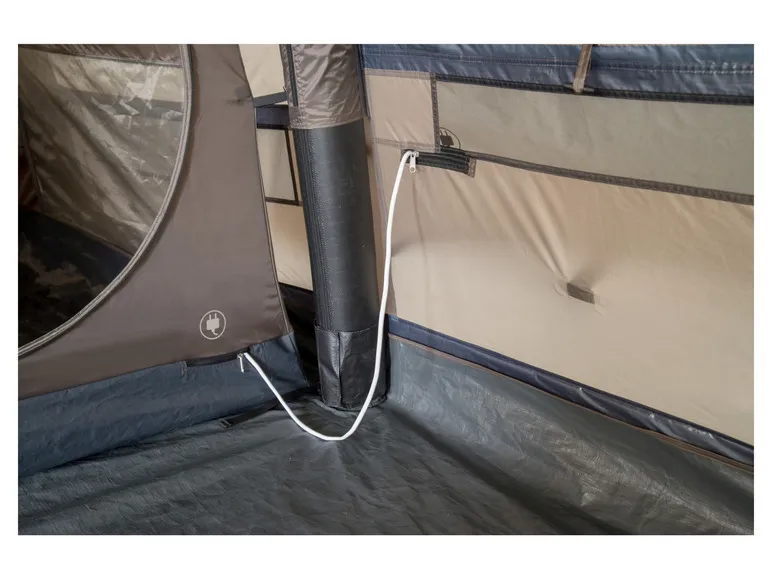 HUSIR - 4 Personen Familien Tunnelzelt Air