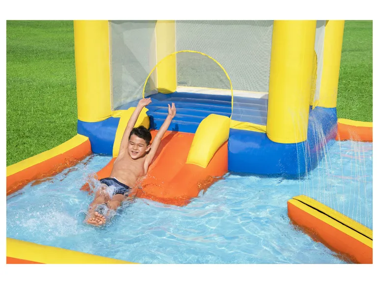 H2OGO!® Mega-Wasserpark Beach Bounce™ mit Dauergebläse