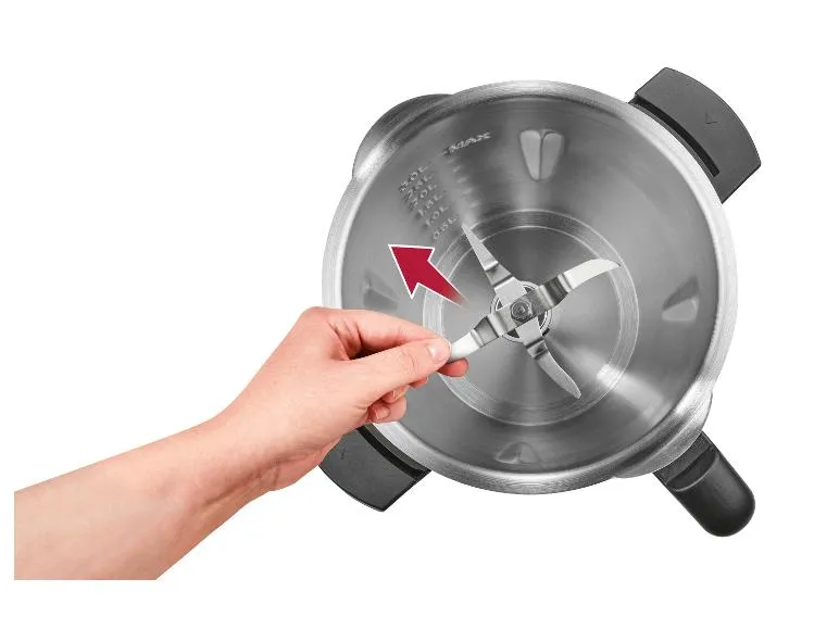 Monsieur Cuisine Smart SKMS 1200 B2 rot