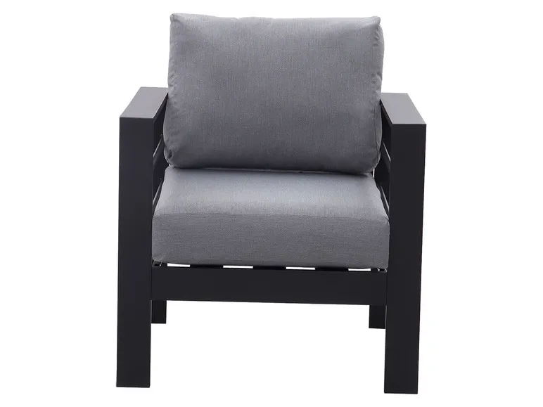 Gartenmöbel 7-Sitzer Lounge-Set Aluminium inkl. Polster