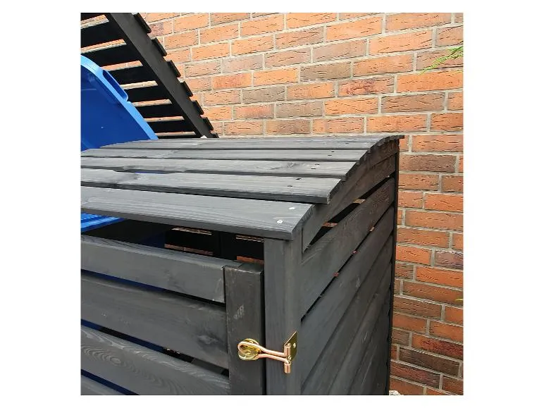 Mülltonnenbox »Vario III«, zur Verkleidung von Mülltonnen, Kiefernholz